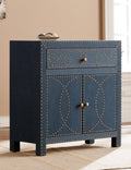 Navy Double-Door Cabinet O2290