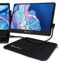 12.5" FHD IPS Dual Screen Portable Monitor with 13" Protective Case K270944