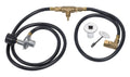 Fire Pit Propane Installation Kit with Chrome Key Valve N87985