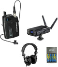 Camera-Mount Digital Wireless System with Omni Lavalier Mic A64148