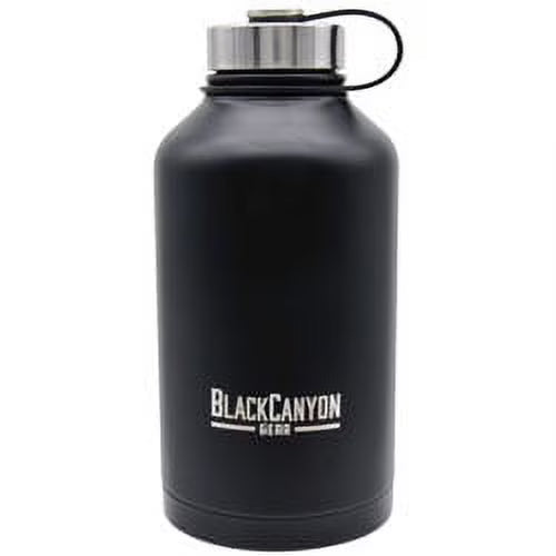 64OZ Black Water Bottle Twist Lid R23236