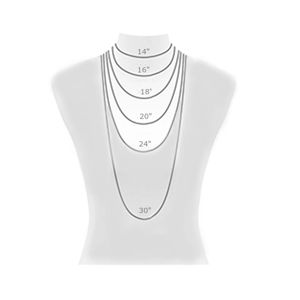 14k Solid Gold Yellow Box Chain Necklace 0.6 mm 13 inches S7254