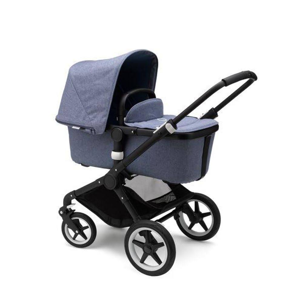 Blue Melange Bassinet Fabric Set L84435