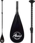 Carbon SUP Paddles, 3-Piece Adjustable Carbon Fiber Shaft 68 - 84, with Carrying Bag M144253