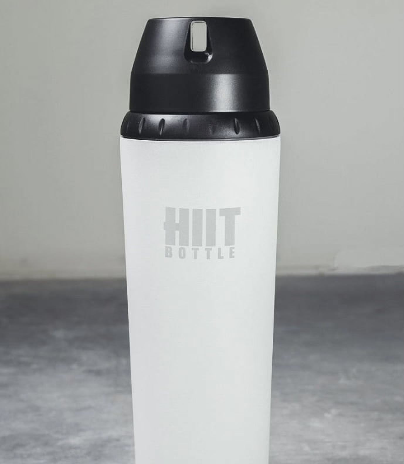 White Stainless Steel Insulated Water Bottle with Mixer, 24 oz G33679