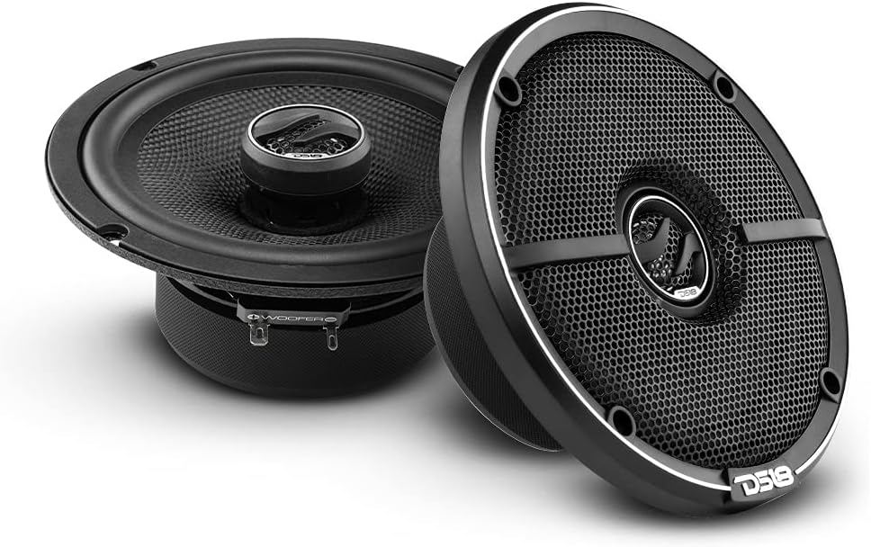 3.5" Full Range Car Audio Speaker with Kevlar Cone 120 Watts 4 Ohm Horn Woofer Pair N768