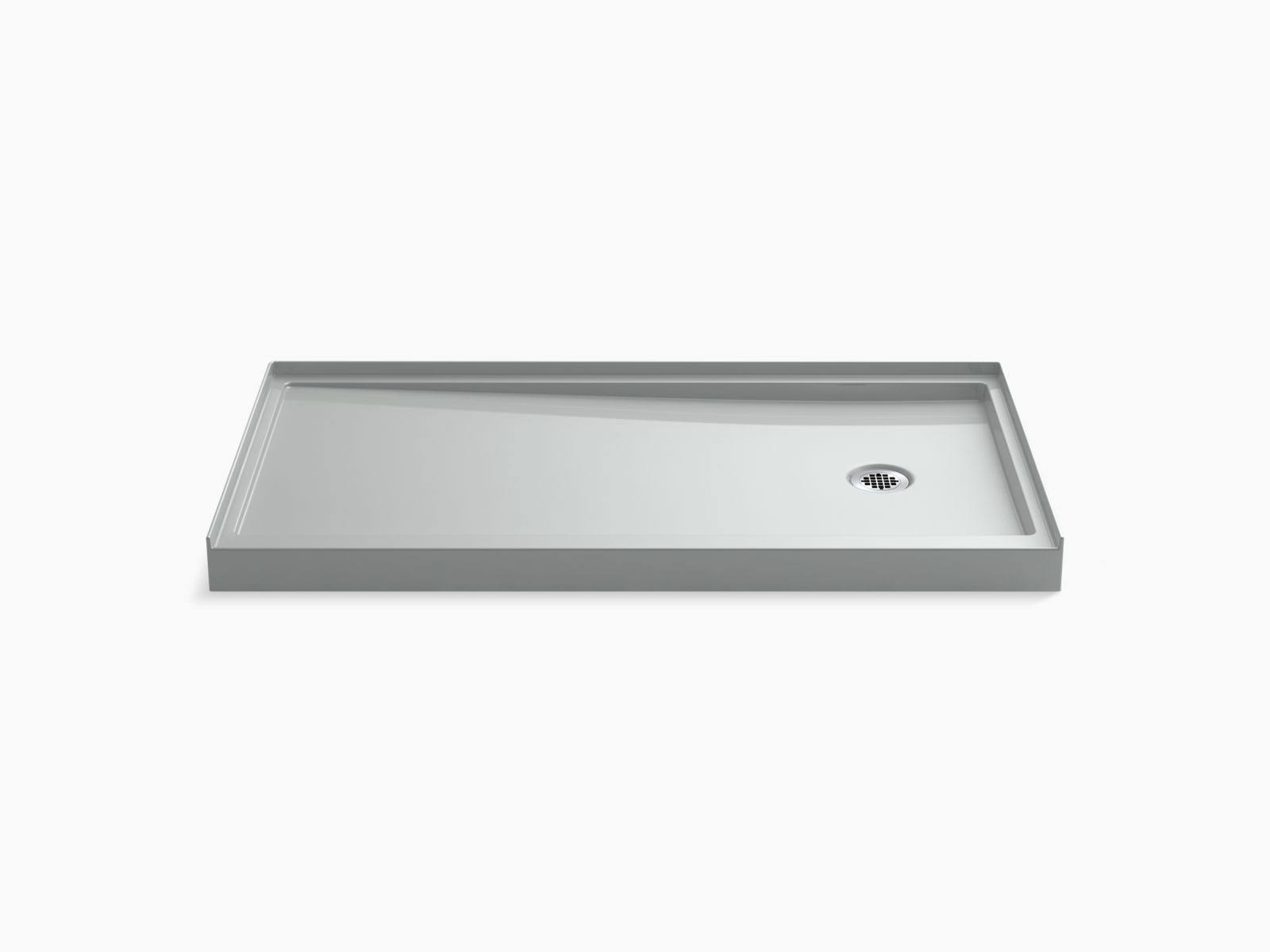 Single-Threshold Shower Base with Right-Hand Drain G68258