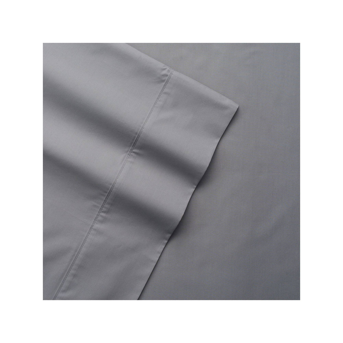 Twin Sheet Set, Med Grey, 275 Thread Count Q291
