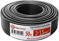 Speaker Cable 50 M Black W191042