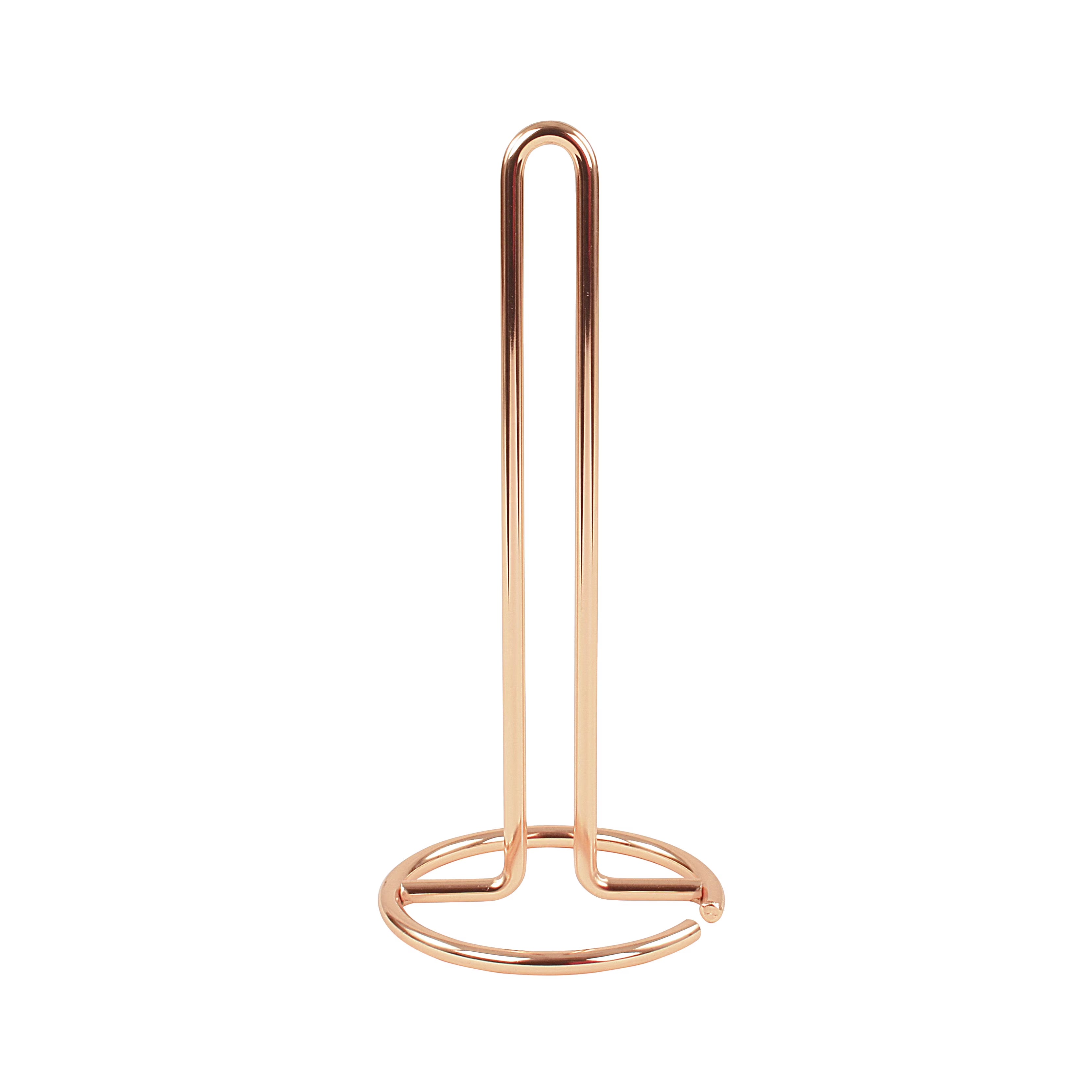Copper Steel Paper Towel Holder and Stand F932348