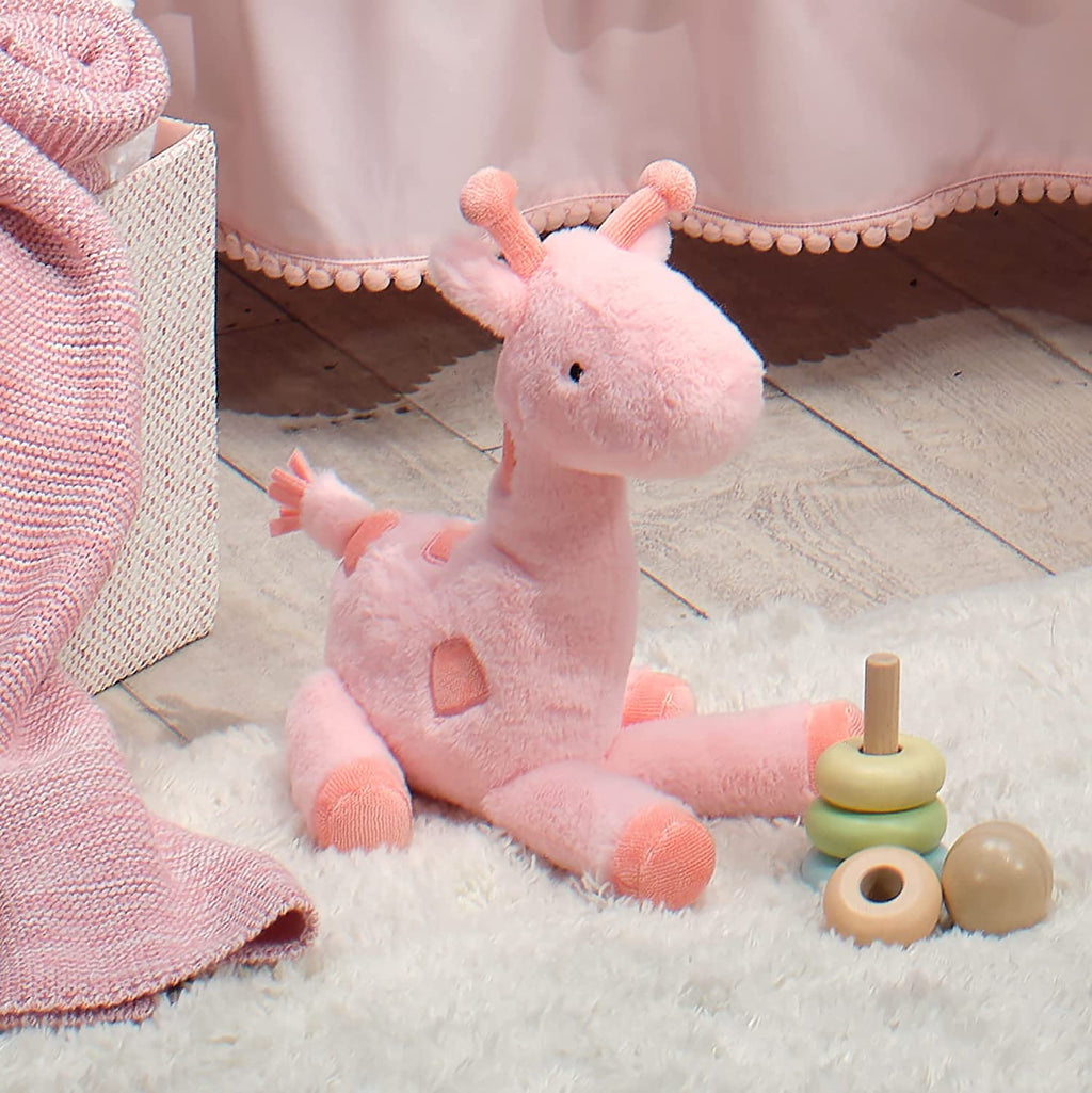 Pink Giraffe Plush Stuffed Animal Toy Y95748