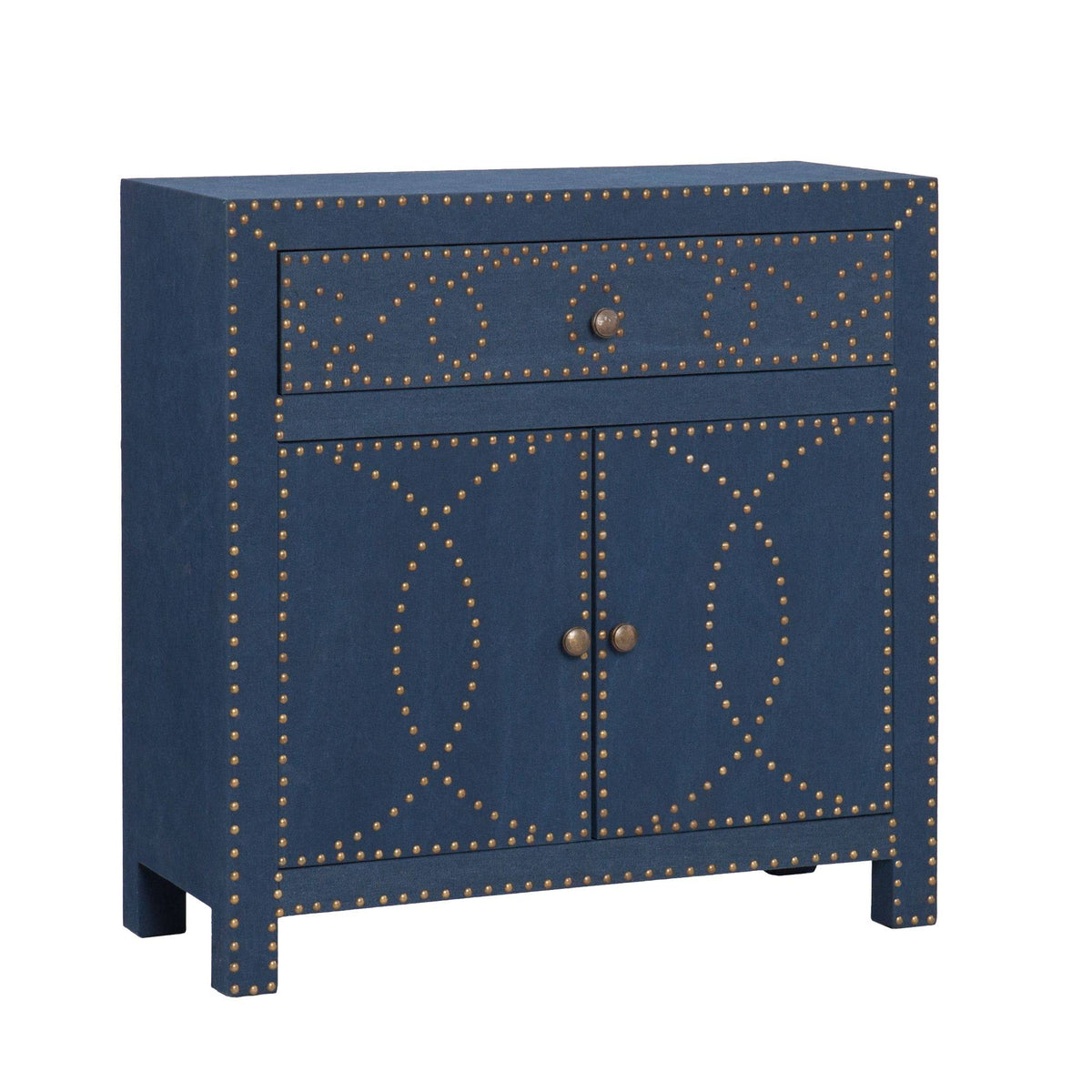 Navy Double-Door Cabinet O2290
