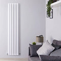 White Double Panel Radiator E34840