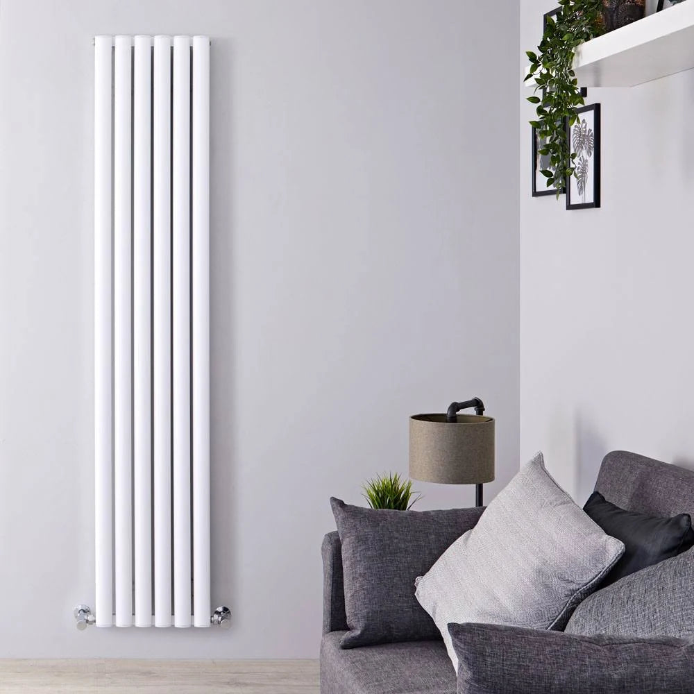 White Double Panel Radiator E34840