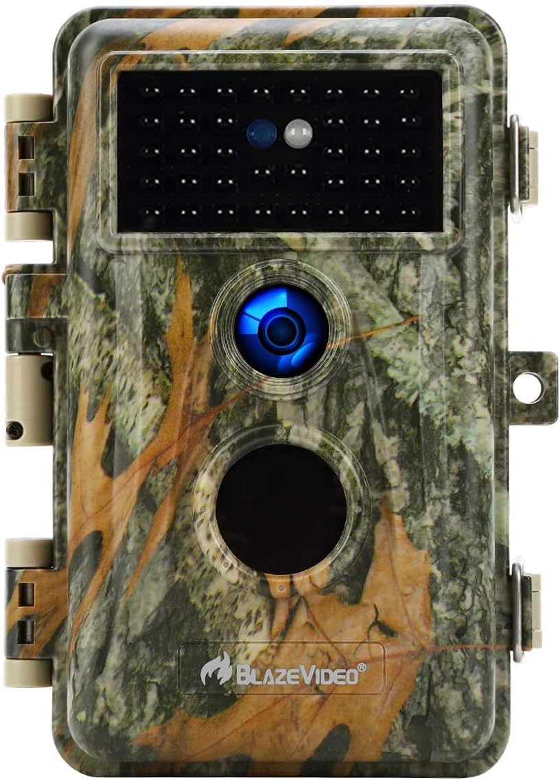 5-Pack 24MP 1296P H.264 MP4 Video 75ft Night Vision No Glow Infrared Motion Activated IP66 Waterproof Wildlife Deer Hunting Cameras V52653