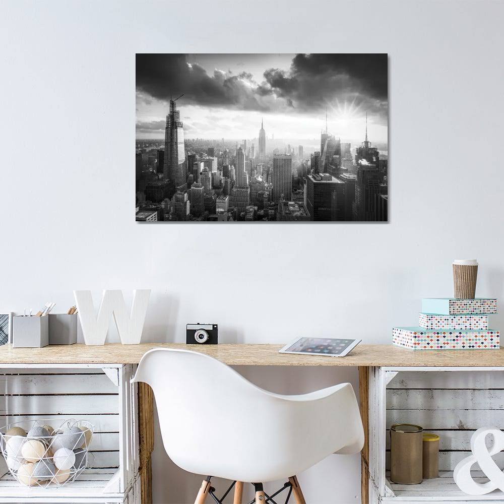 Black and White Canvas Artwork Print U826751