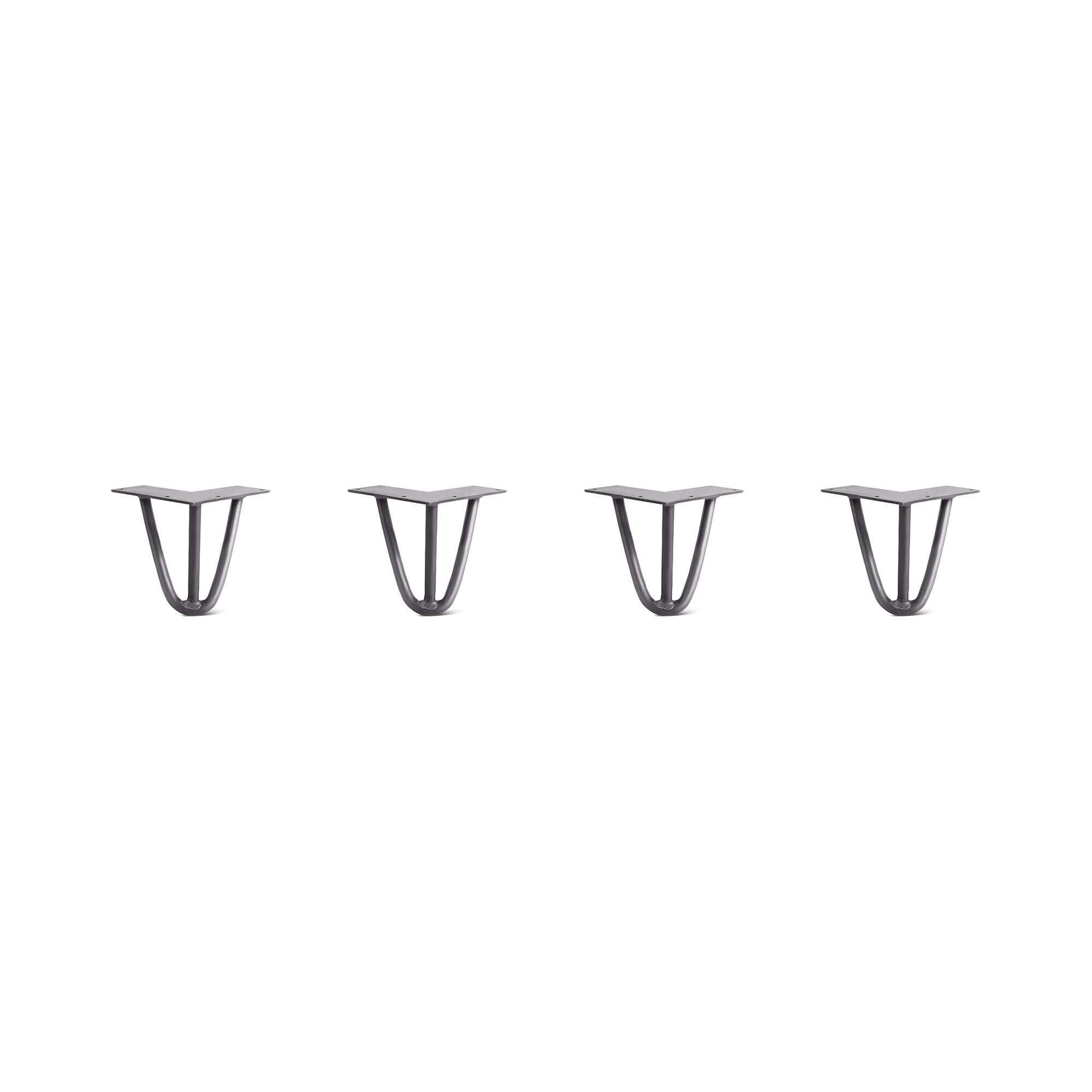 Raw Steel Hairpin Legs Set of 4 H170908