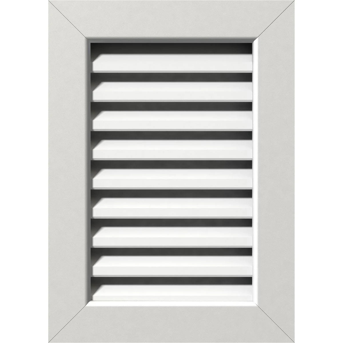 34x22W x 14x22H PVC Gable Vent D36413
