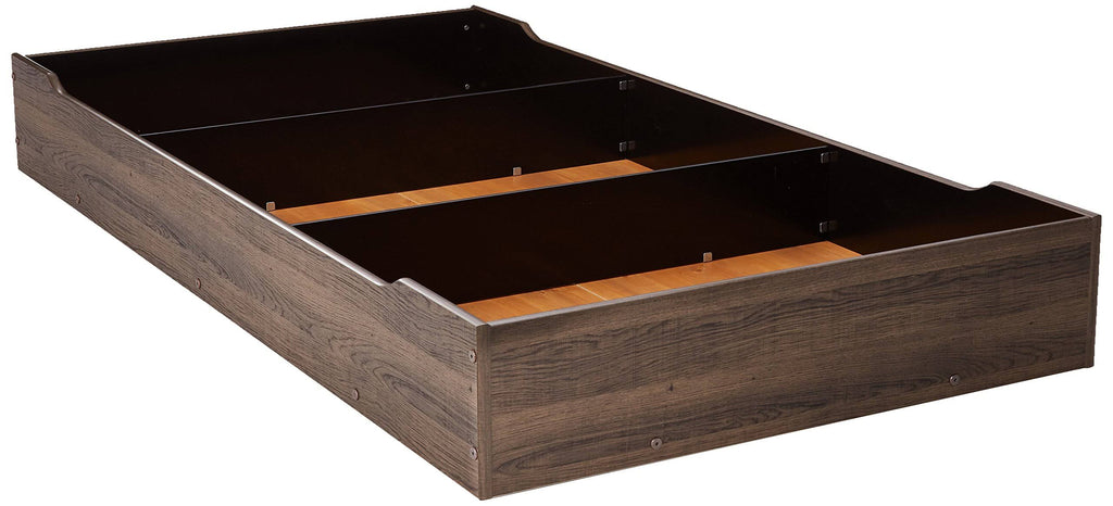 Dark Brown Trundle Under Bed Storage A55197