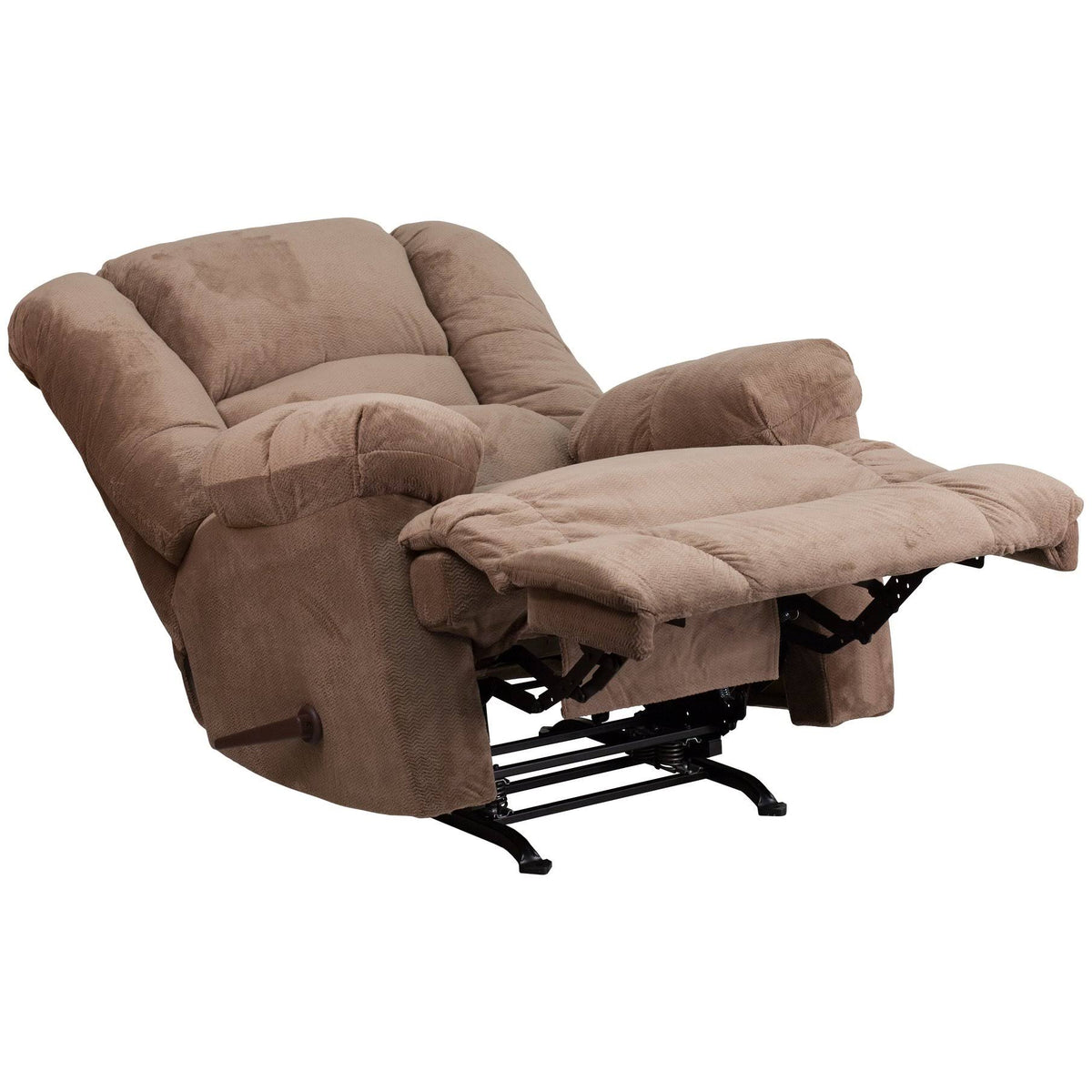 Camel Microfiber Rocker Recliner J13671