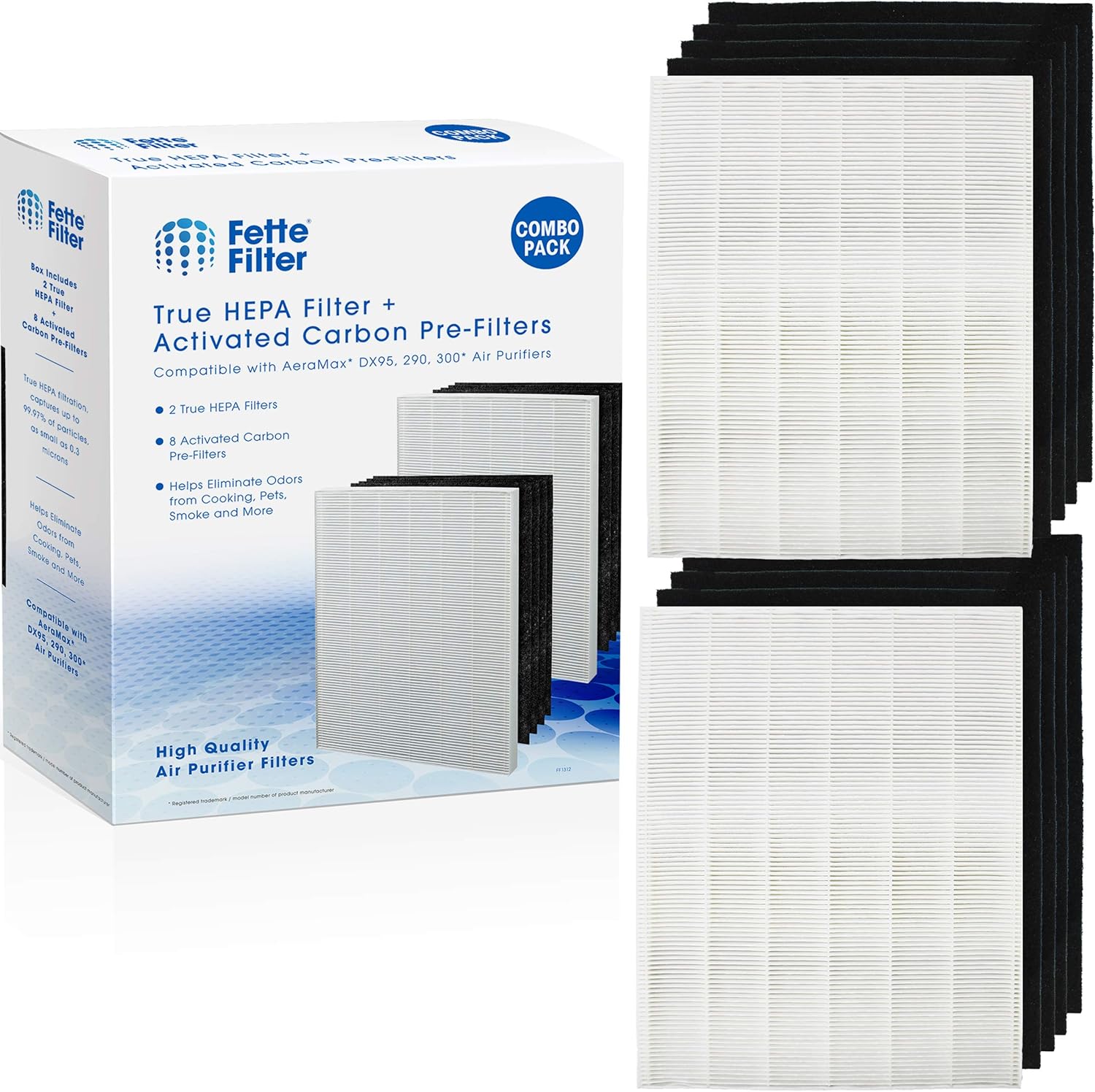 2 HEPA Filters + 8 Carbon Filters P51401
