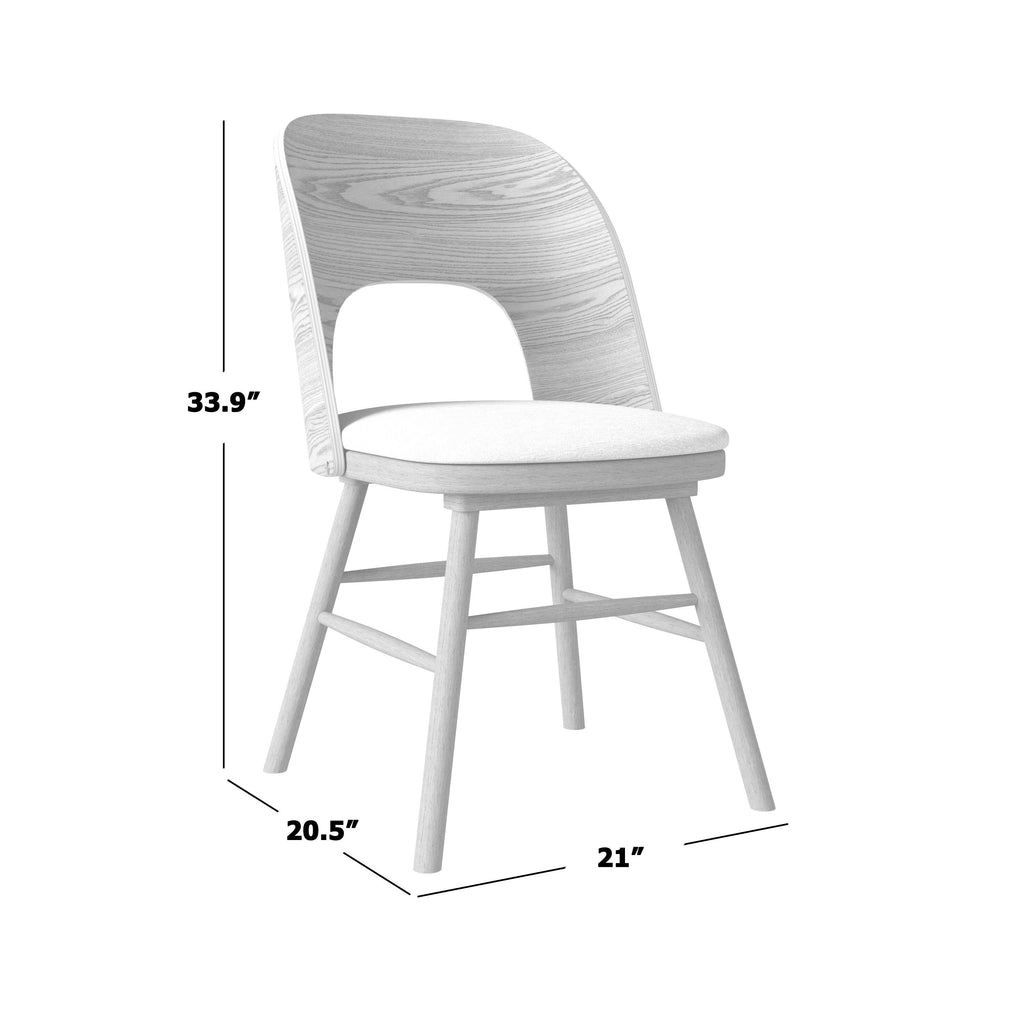 Oatmeal Beige Armless Side Chair (Set of 2) G102