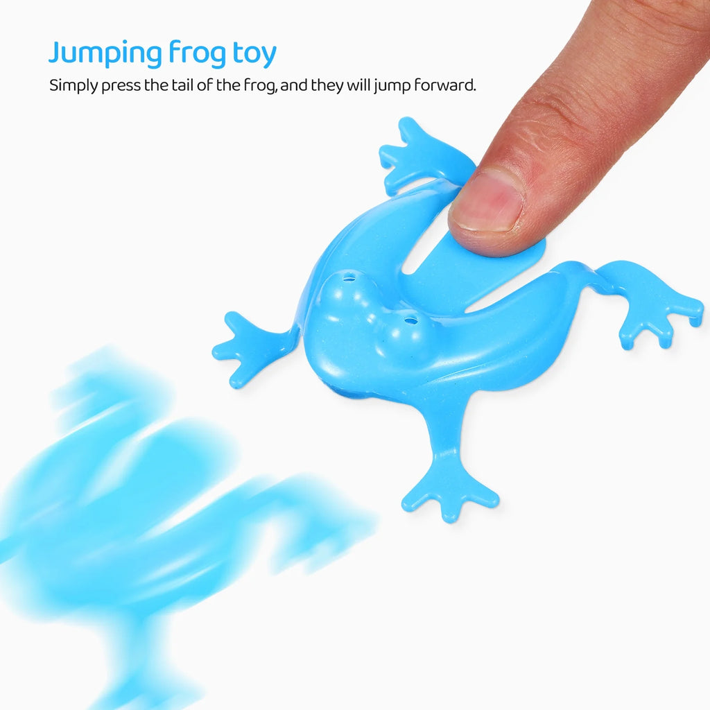 16 Pcs Frogs Toys Assorted Colors P38293