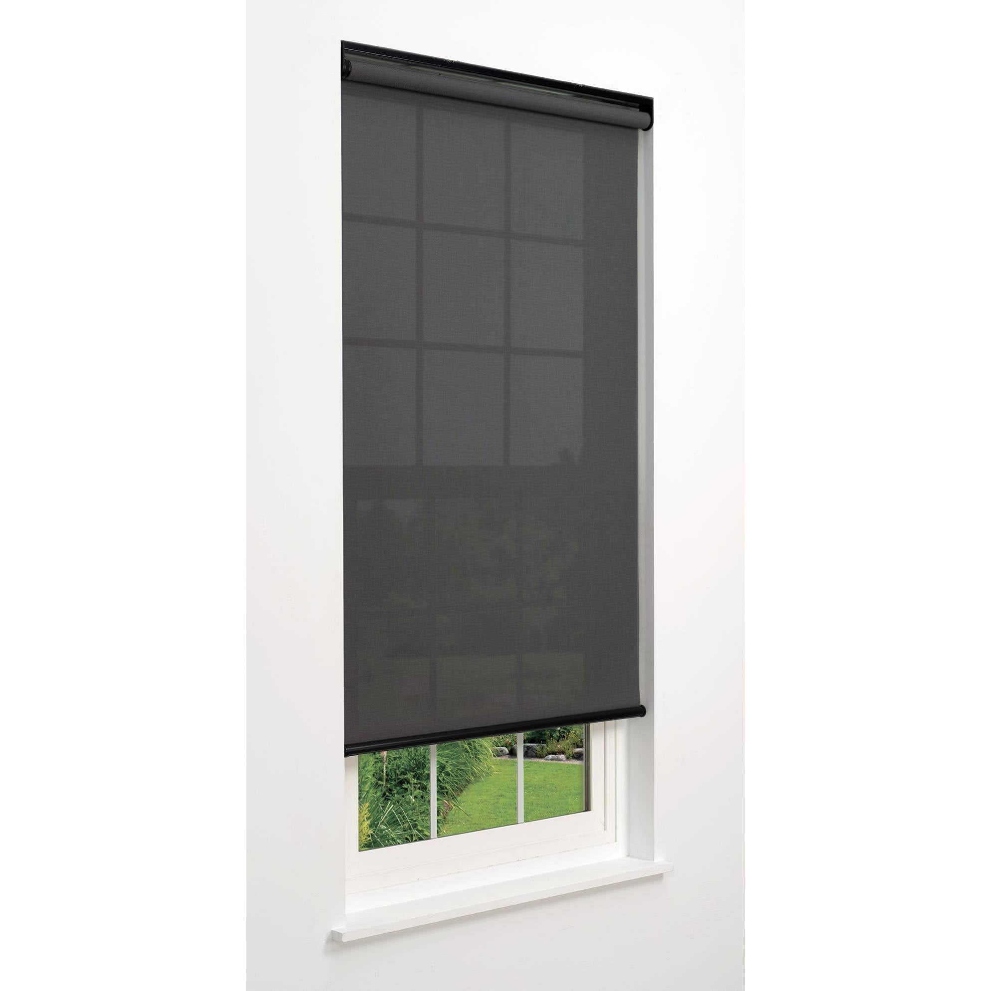 Charcoal 50 W x 78 H Cordless Roller Shade I415915