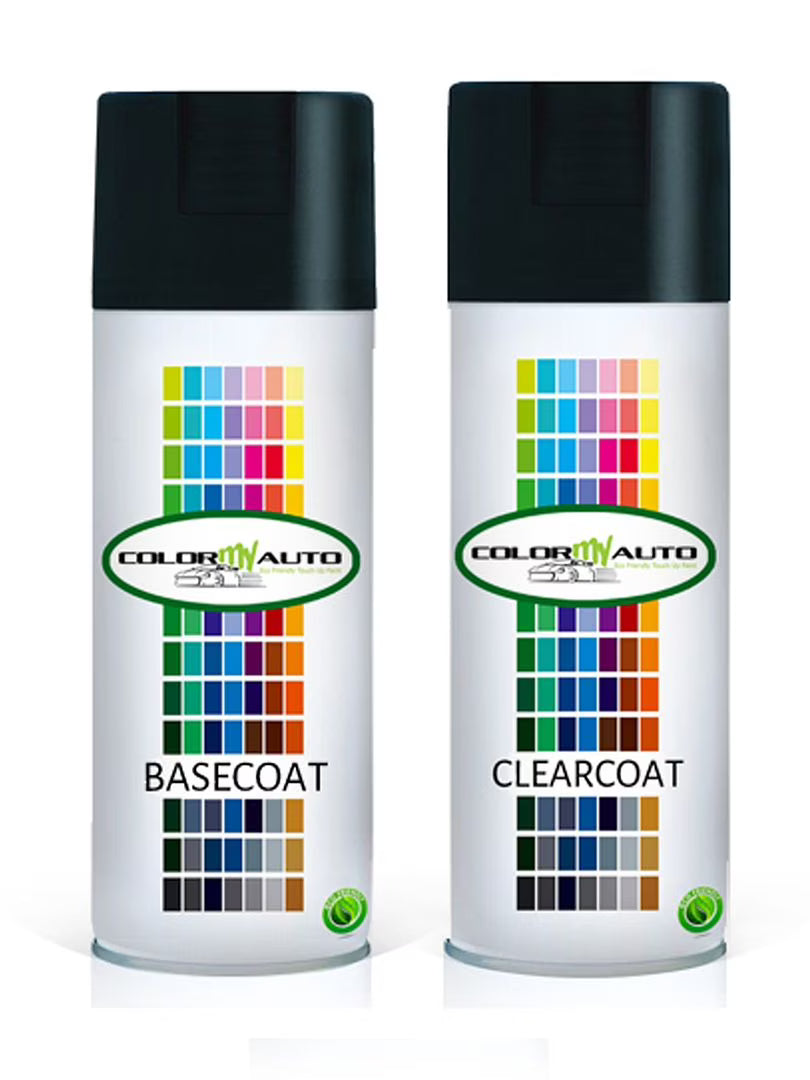 Tornado Gray Metallic Base Coat & Clear Coat Aerosol J45661