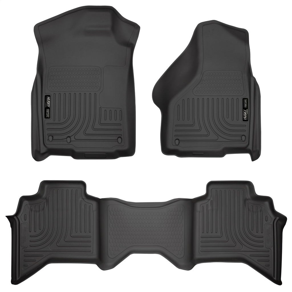 Black Front & 2nd Seat Floor Liners Z331