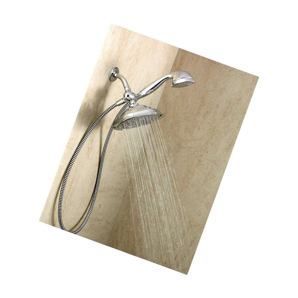 Chrome Single Rainshower with 7-Function Handshower I225