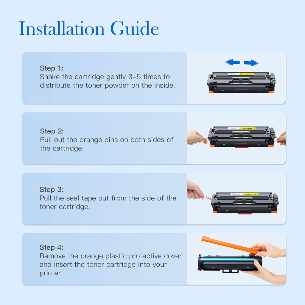 Compatible Toner Cartridges 1BK+1C+1M+1Y L1567