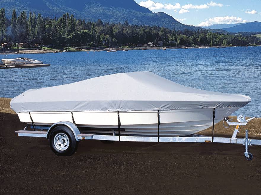 Navy Blue Fishing Boat Cover Q2731