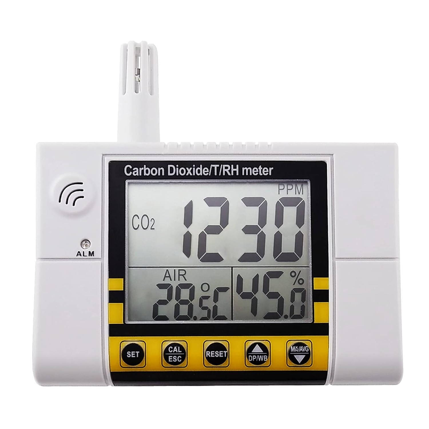 CO2 Monitor Air Quality Monitor with NDIR Sensor W31609