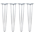 Raw Steel Hairpin Legs Set of 4 H170908