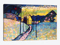 Winter Landscape Print on Canvas Art K980