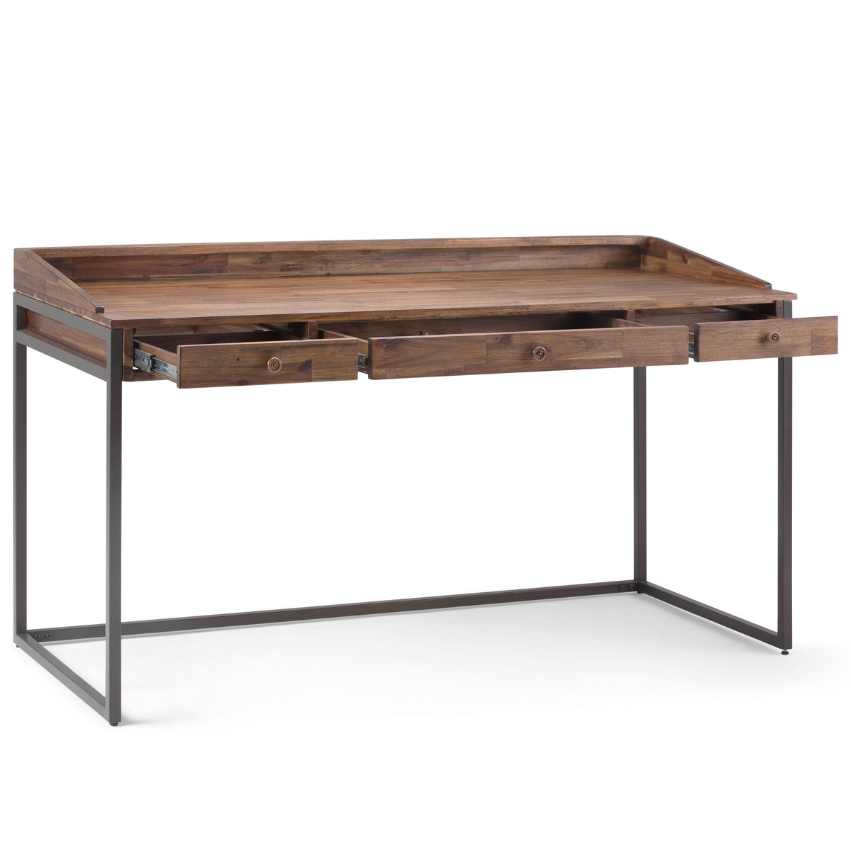 Solid Acacia Wood Writing Office Desk U828074