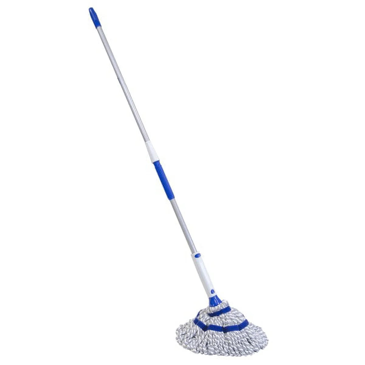 Twist Mop with Microfiber Cloth Mop Head, Steel Handle I999433