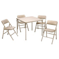 5-Piece Folding Table and Chair Set X164