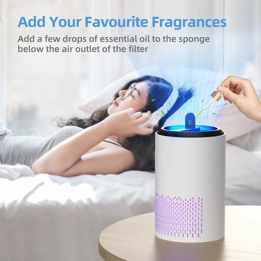White HEPA Air Purifier O696399
