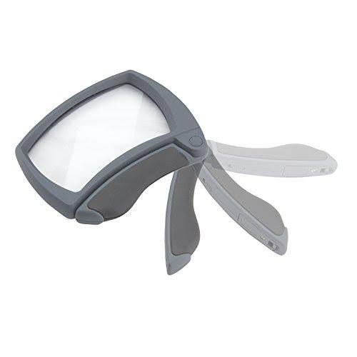 LED Lighted 2X Power Rectangular Magnifier T7756