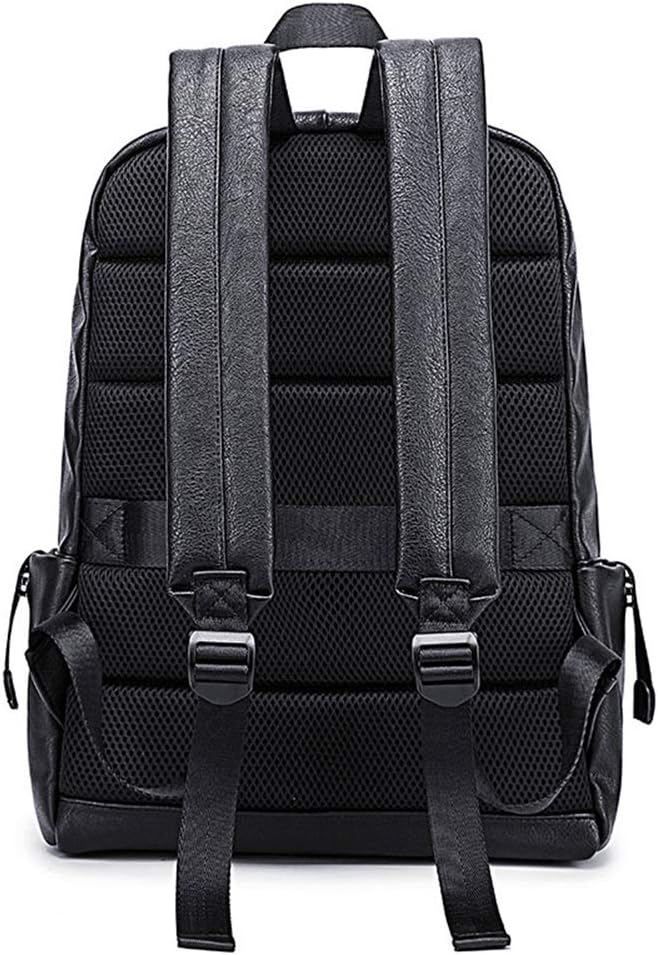 PU Leather Laptop Backpack Rucksack for 15.6 Laptop Y42992