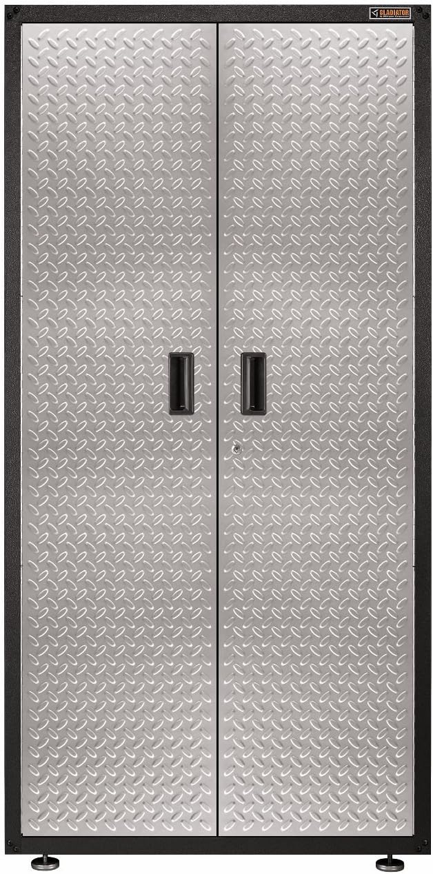 Silver Tread Steel Cabinet D59161