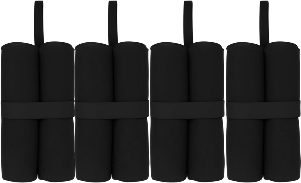 Canopy Weight Bags 30lb Each 4PCS Black C83289