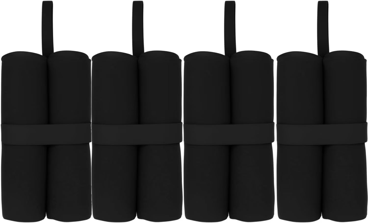 Canopy Weight Bags 30lb Each 4PCS Black C83289