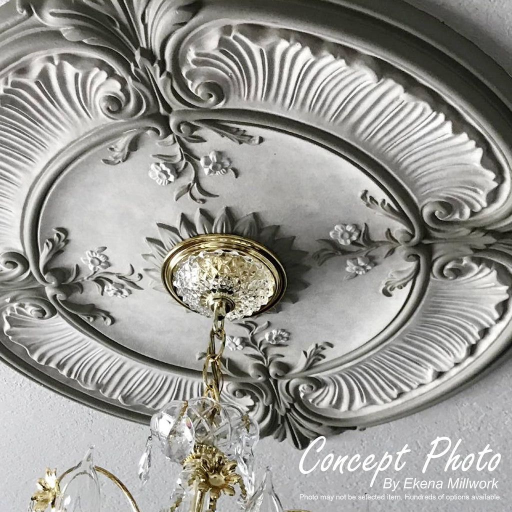 Bronze Hand-Painted Ceiling Medallion H41154