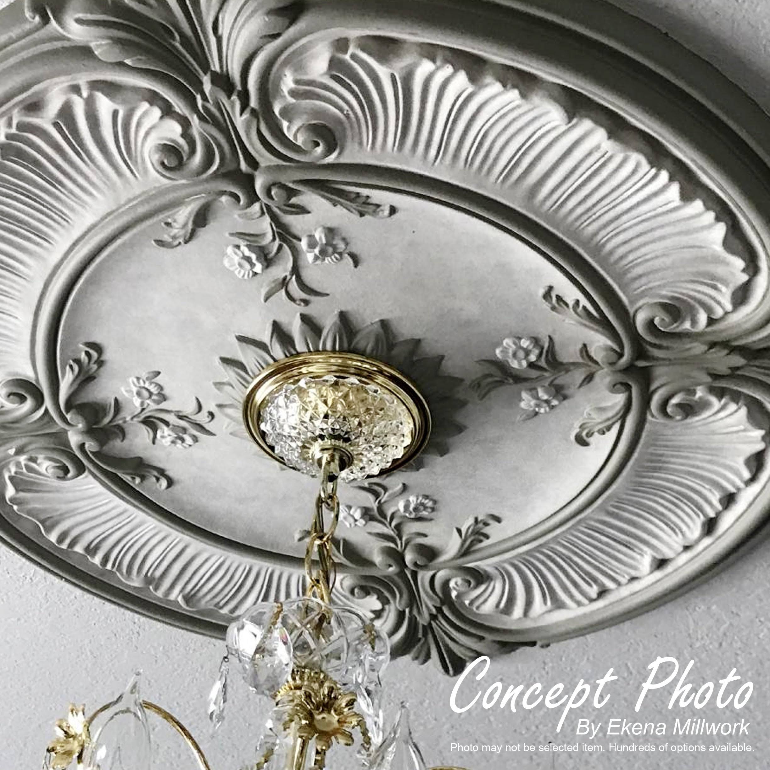 Bronze Hand-Painted Ceiling Medallion H41154