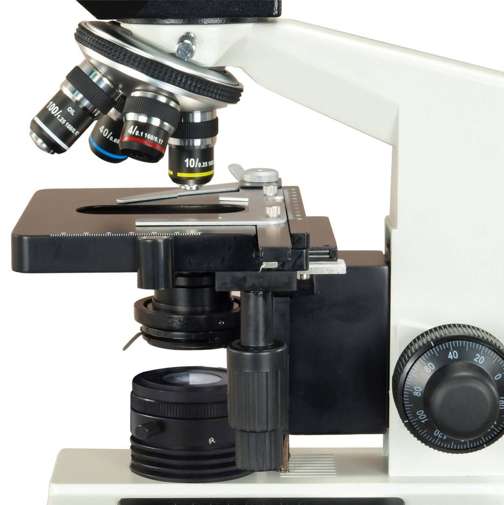 40X-2500X Binocular Compound Microscope with 3.0MP USB Camera U773