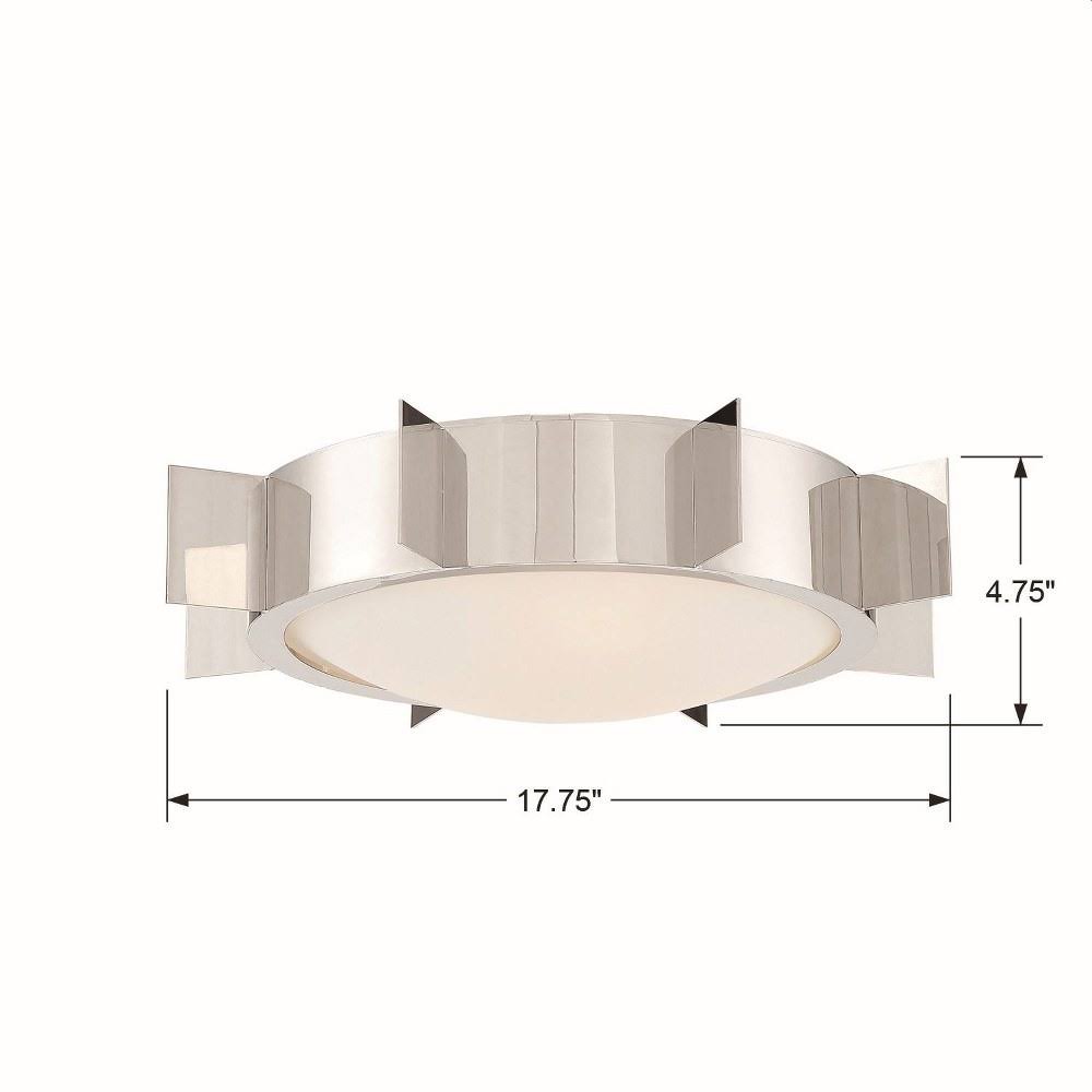 Black Forged Ceiling Mount F3015
