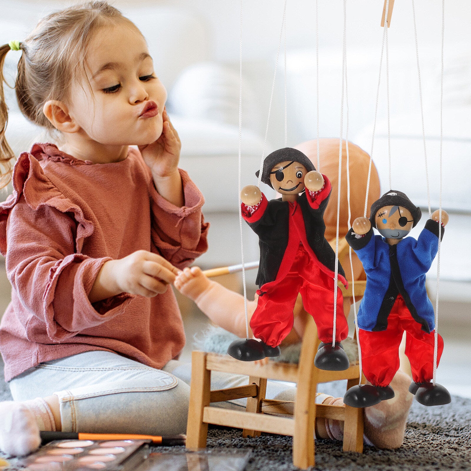 Pirate String Marionette Puppet Toy O4038